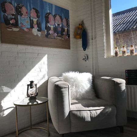Bellemare Bungalow Lauwersmeer Mit Ueberdachte Veranda Und Eingezaeuntem Garten Anjum Luaran gambar